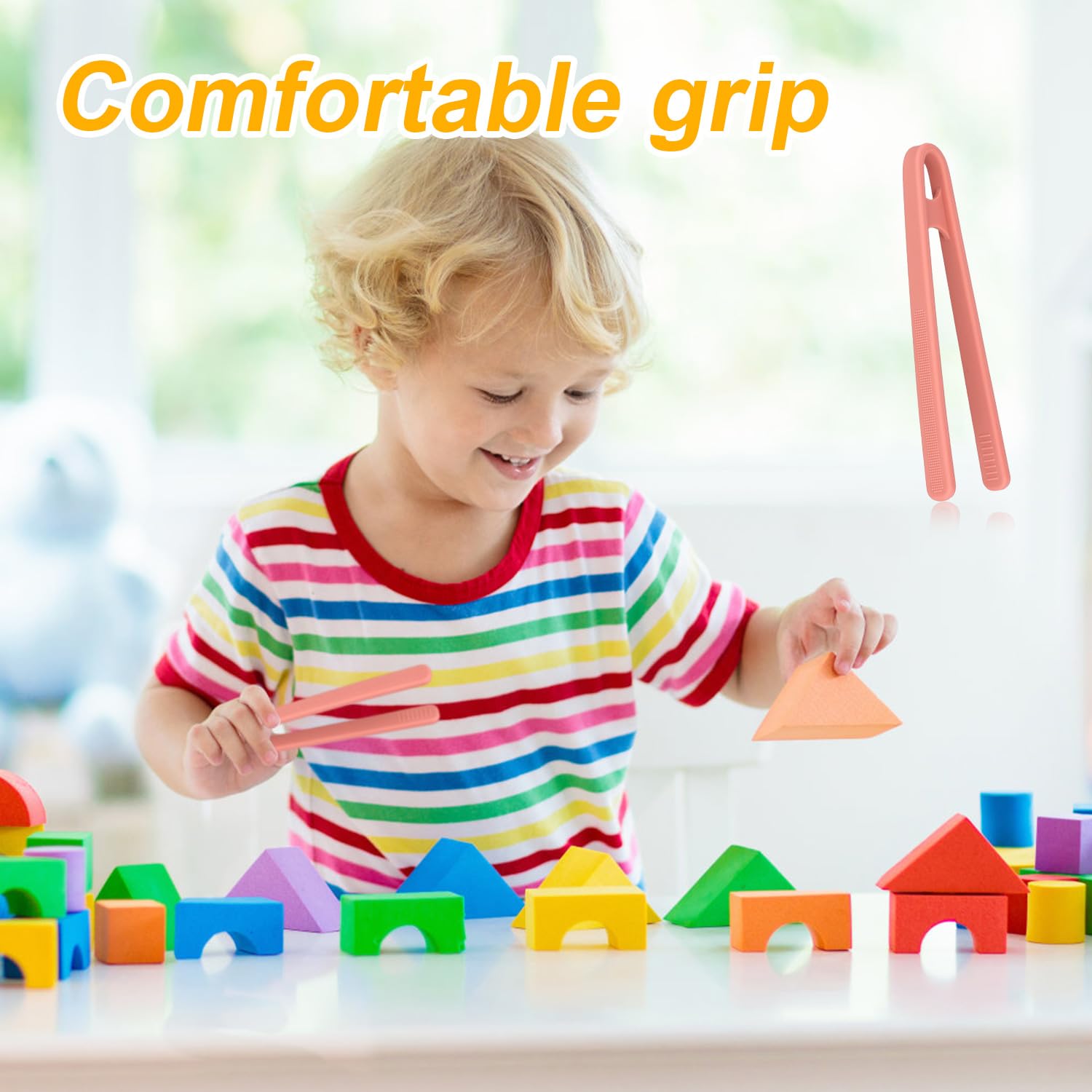 Sibba 3er Set Silikon Minizangen - Bunte Kochzangen Für Kinder & Feinarbeit