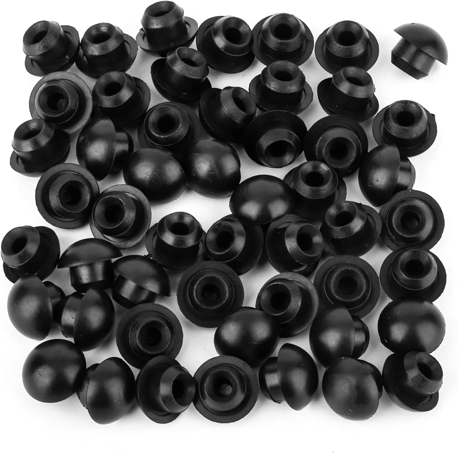 QCQIANG 50PCS Floor Jack Oil Reservoir 8mm Rubber Filler