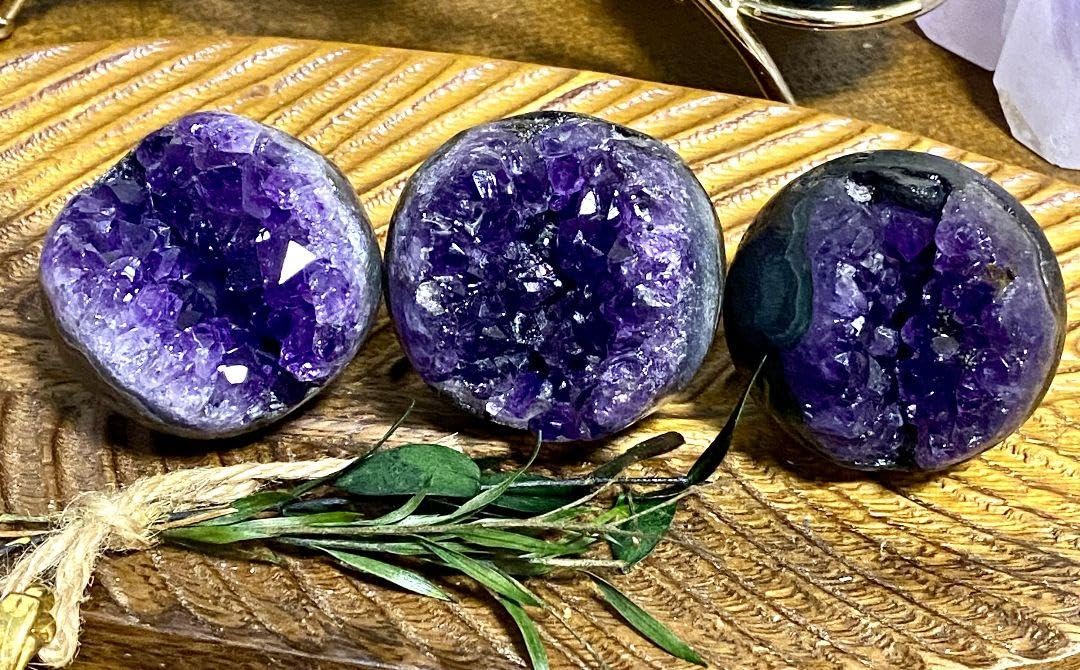 アメジスト　笑口スフィア　80mm アメジスト 笑口スフィア 80mm