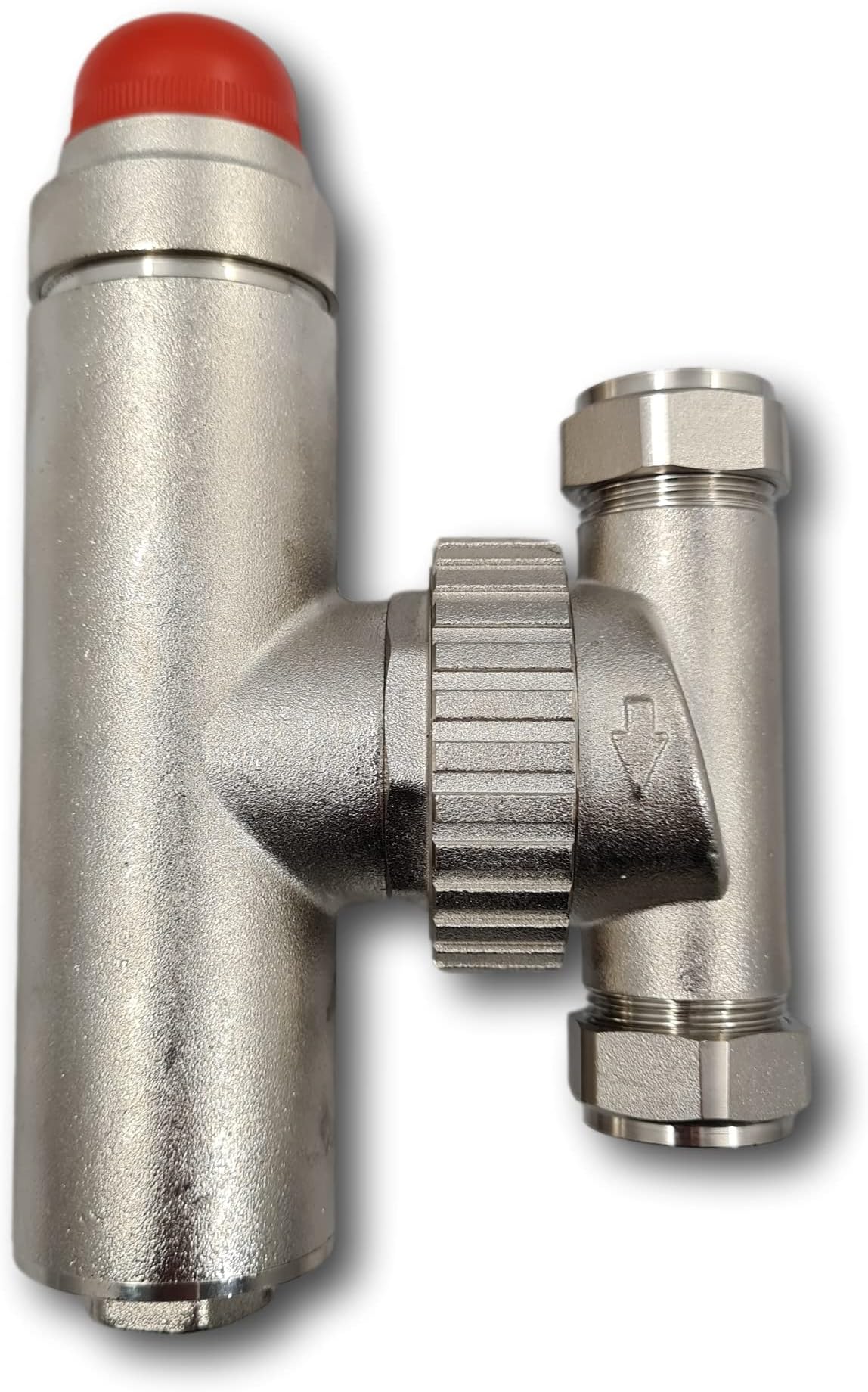 Boiler-m8 Brass Central Heating System Automatic Air Vent & Air-Separator 22mm for Heating System Protection & Efficiency