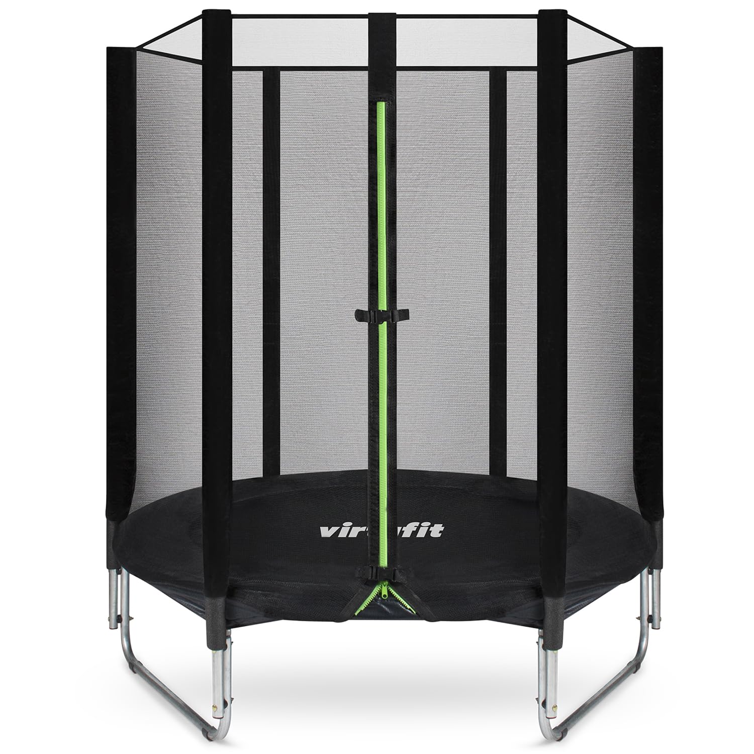 VirtuFit Kindertrampolin mit Sicherheitsnetz - 140 cm