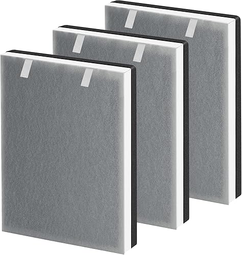 APPLIANCEMATES Filtro de repuesto Vital 100 True HEPA compatible con el purificador de aire LEVOIT Vital 100, H13 y juego de carbón activado de alta