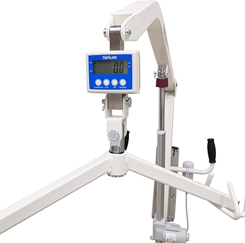 Miniatura 10 de Báscula digital de elevación de pacientes, pantalla grande Rhino Báscula de ajuste universal de perfil bajo, compatible con Tuffcare, Hoyer,