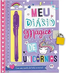 Meu Livro Diário Mágico de Unicórnios