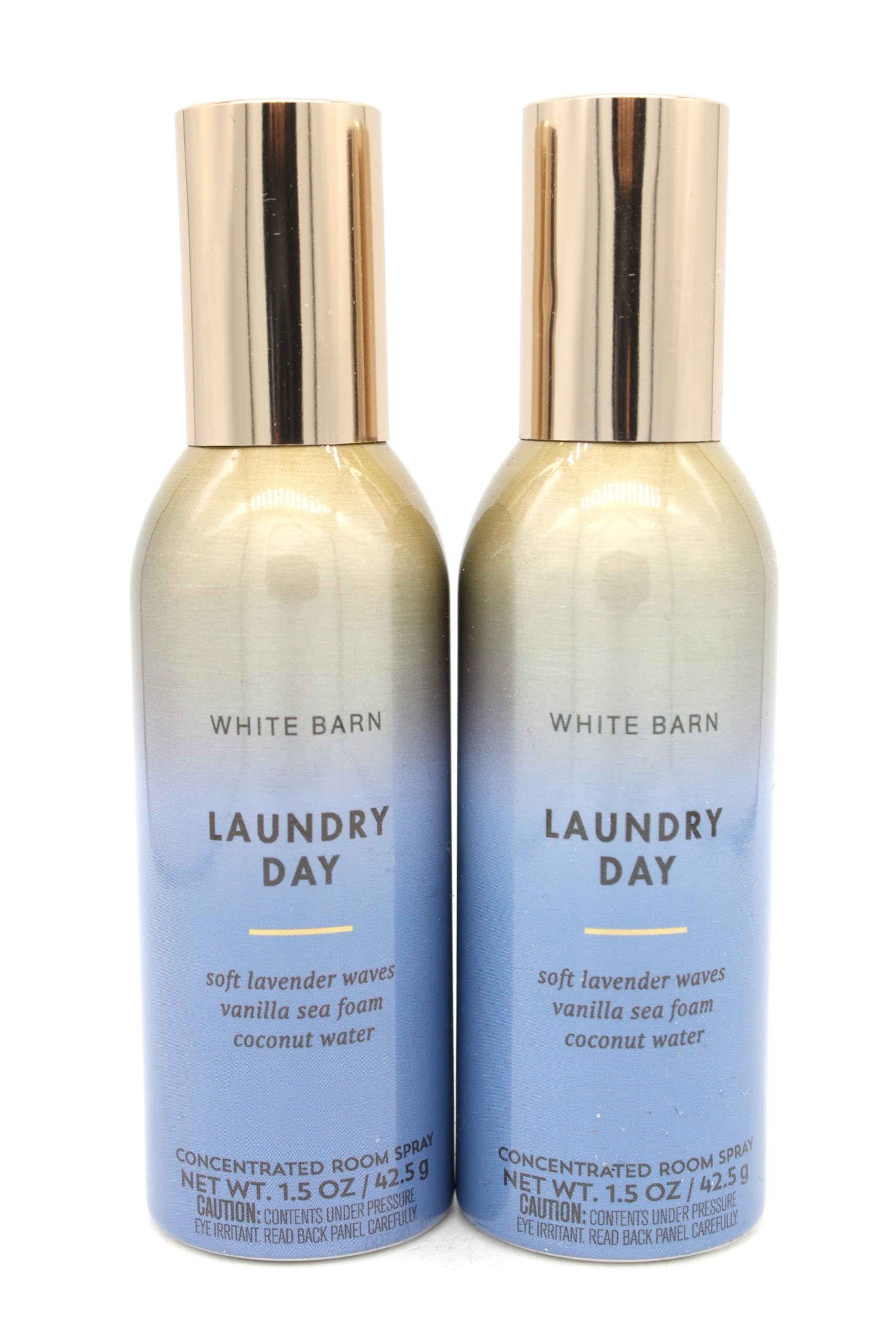 Generic Laundry Day, Bath and Body, Concentrated Room Spray, 1.5 oz each, 2 pack, Blue