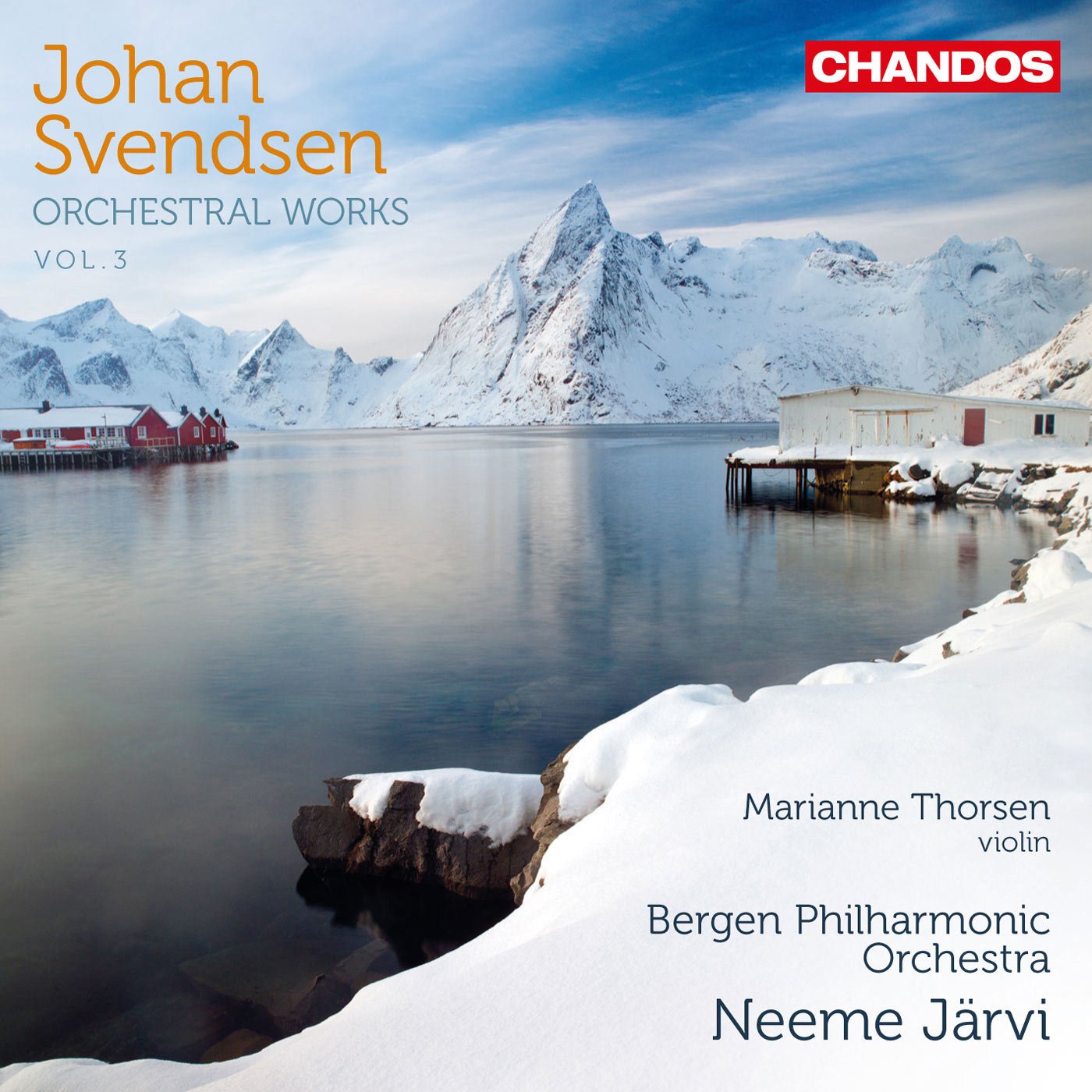 Svendsen: Orchestral Works Vol. 3: Neeme Järvi, Marianne Thorsen