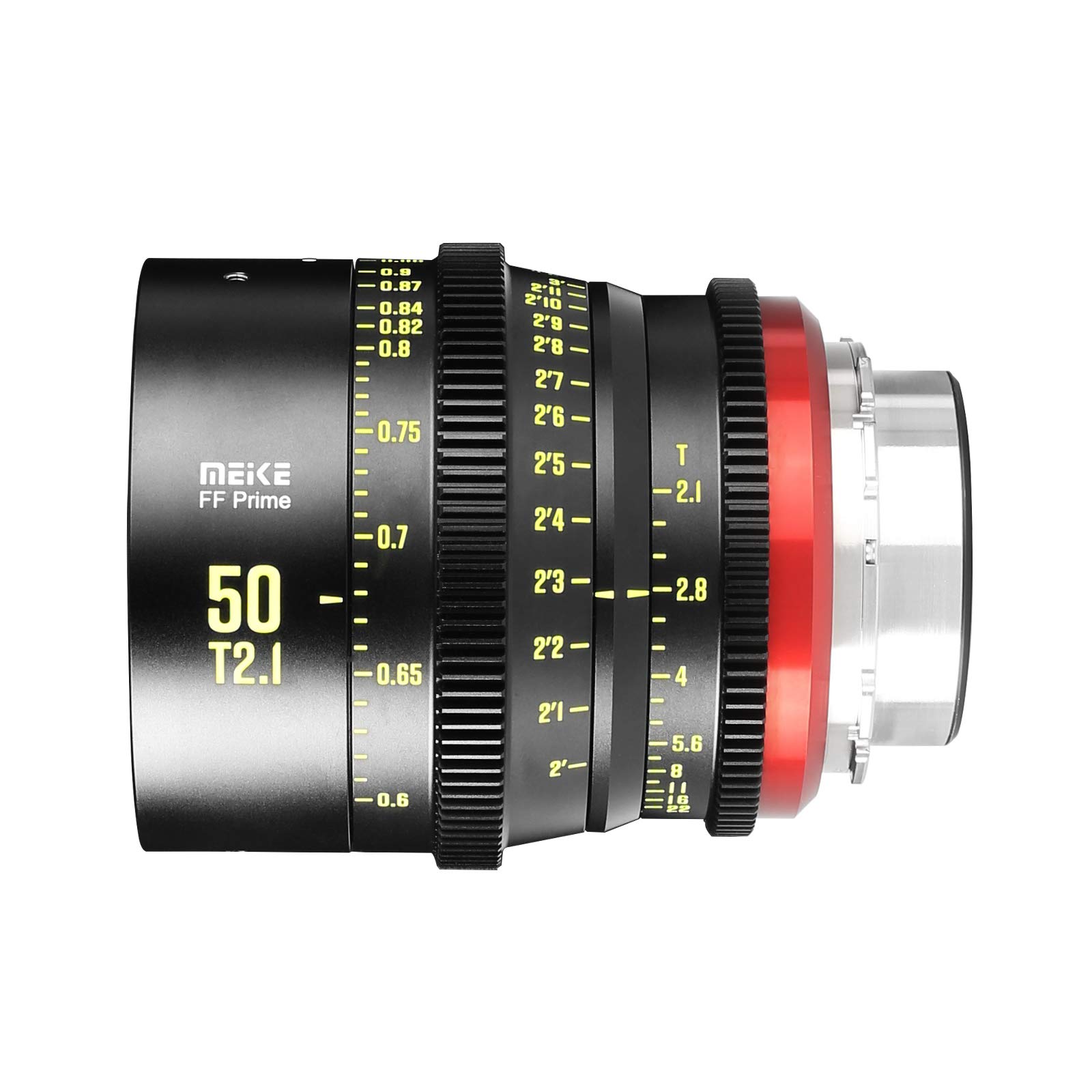 Meike 50 mm T2.1 PL Full Frame Prime Manual Focus Objectif cinéma grand angle pour appareil photo Canon EOS C700 PL EOS C700PL GS