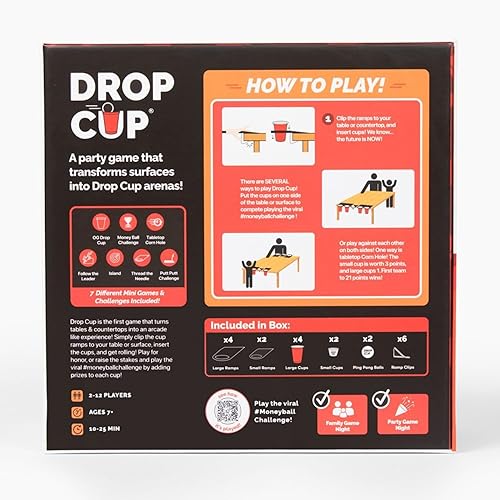 Miniatura 9 de Drop Cup - El juego de fiesta familiar viral - Juego perfecto para fiestas, regalos y vacaciones