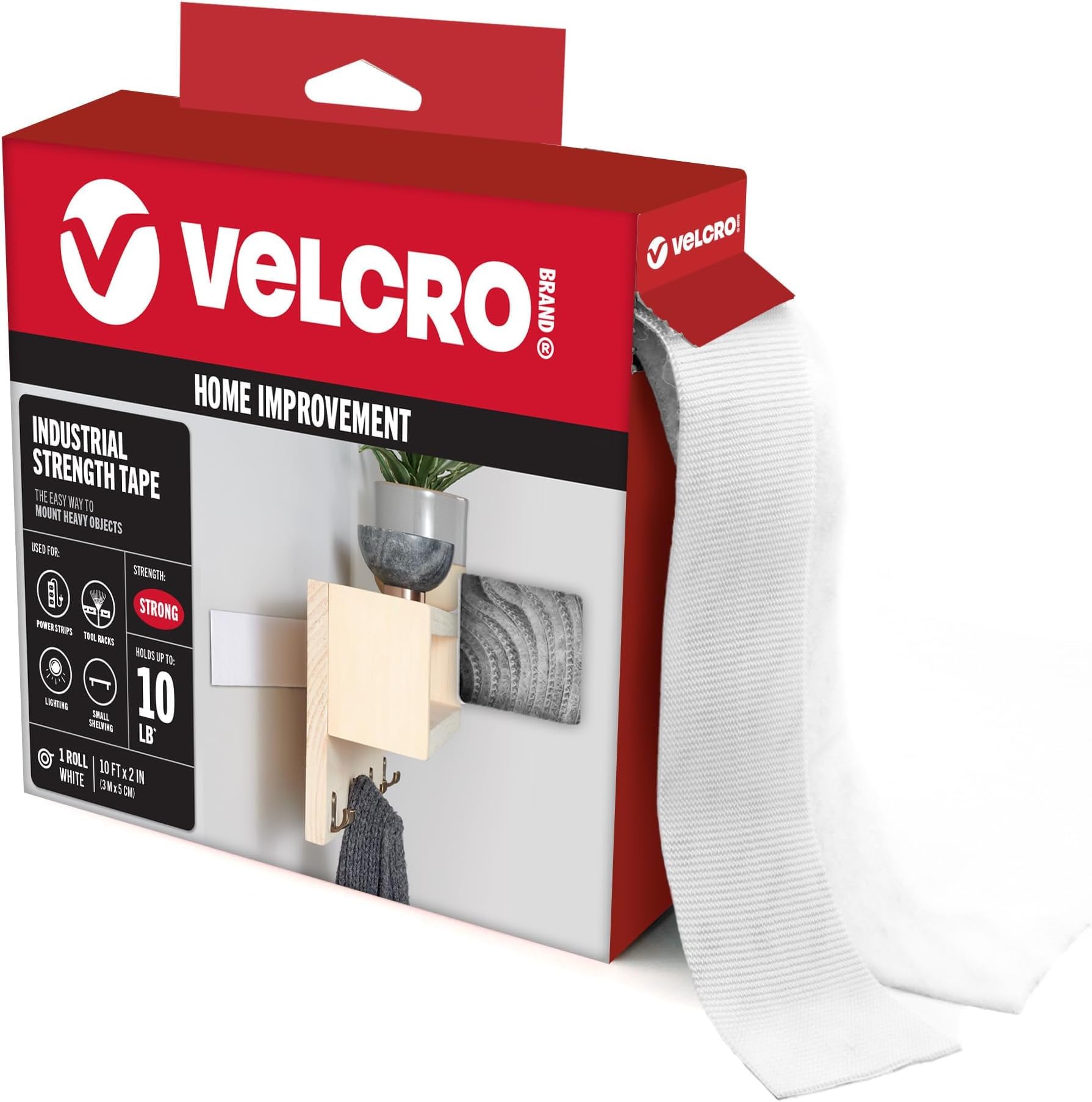 VELCRO Heavy Duty Fasteners - Industrial Strength Tape -12 VELCRO Heavy Duty Fasteners - Industrial Strength Tape -12