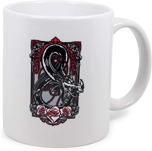 Miniatura 1 de Surreal Entertainment Exclusive Dungeons & Dragons Ampersand - Taza de cerámica oficial de D&D coleccionable para Dungeon Masters  Taza de café para