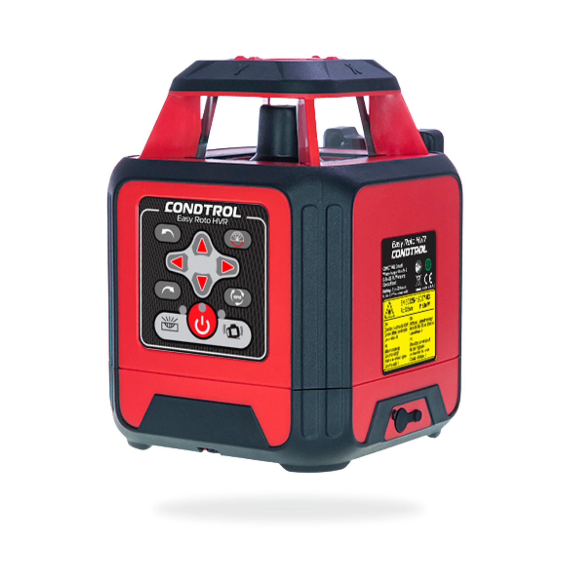 CONDTROL - Laser Rotatif Rouge EASY ROTO HVR - Portée avec Cellule 400m - Bluetooth - Faisceau Rouge/Points d'Aplomb - Livré avec Accessoires - Garantie 2+1 ans