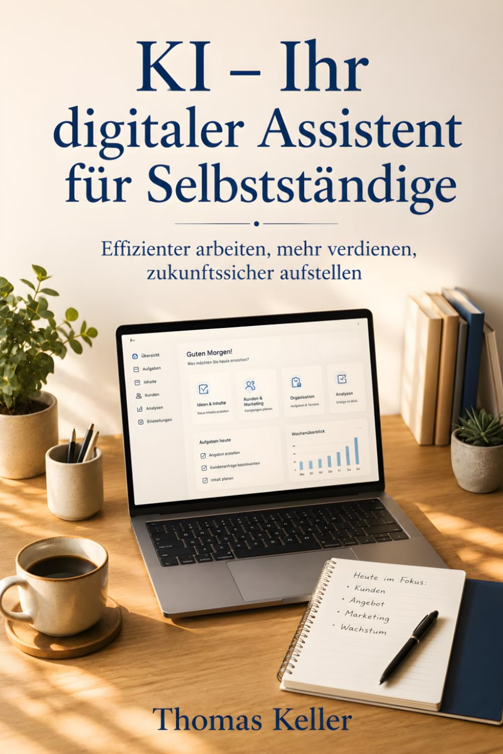 KI – Ihr digitaler Assistent für Selbstständige: Wie Sie mit KI-Tools effizienter arbeiten, mehr verdienen und sich zukunftssicher aufstellen – ein praxisnaher Leitfaden für Freelancer