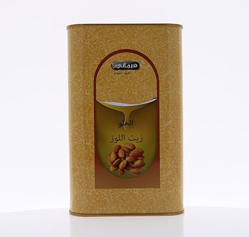 Hemani Aceite de Almendras Dulces 1000mL - Aceite Natural 100% Prensado en Frío 1 Litro