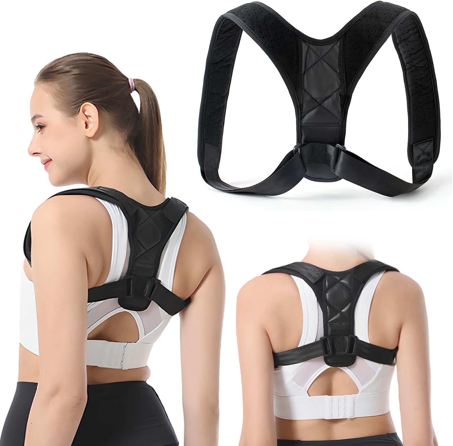 Back Posture Corrector for Men and Women Back Brace Posture Corrector Back Straightener Posture Corrector Back Support to Prevent Hunchback, Relief Back Pain, Spine Corrector to Improve Posture
