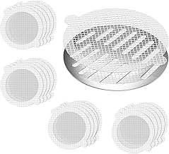 20 Bath Hair Filters, Hair Catcher, Shower Hair Catcher, Sewer Drain (9 cm Diameter)
