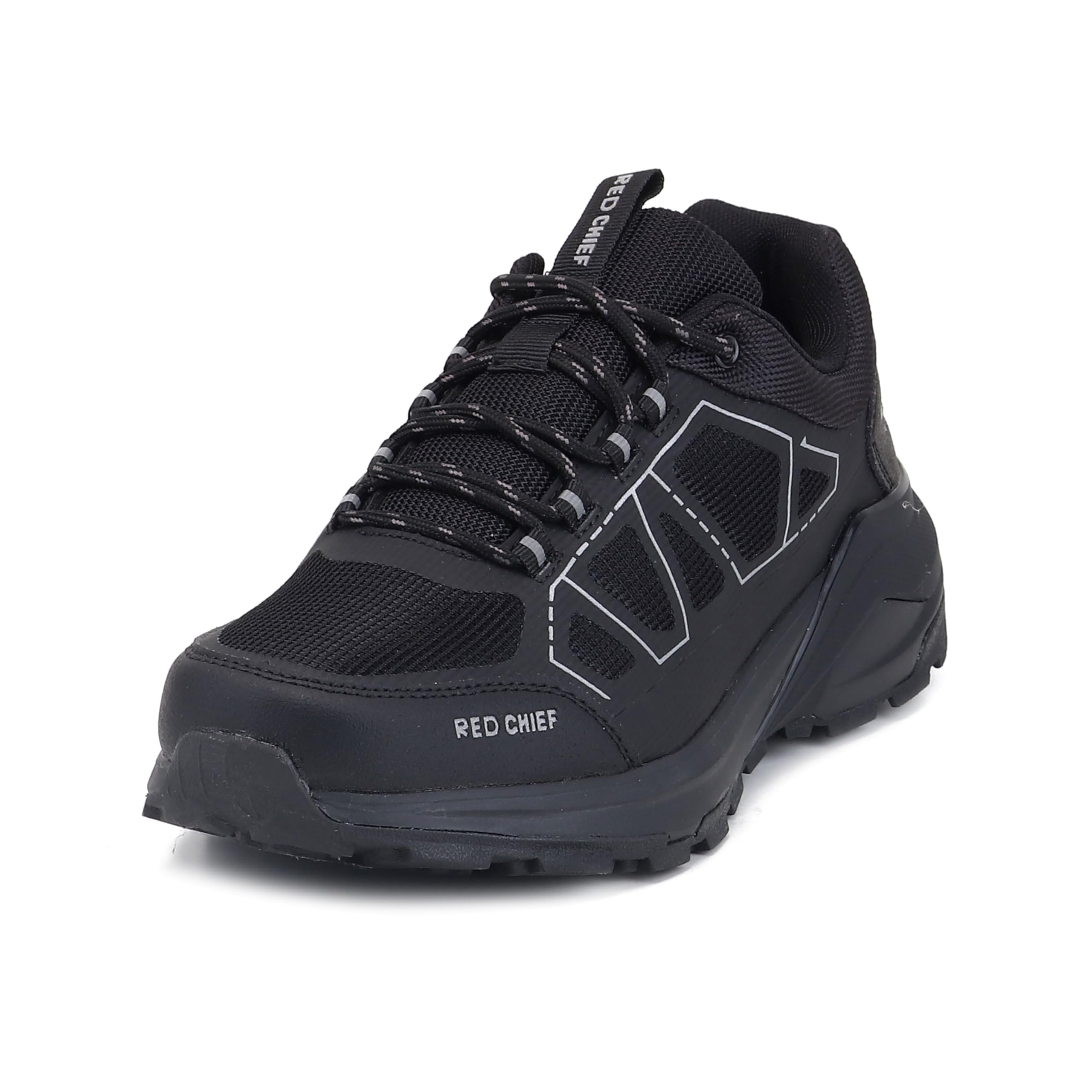 Men’s Sport Hiker Lace-Up Shoes | Low Ankle | Synthetic Polyester Air Mesh | Durable Synthetic Outsole (H20045)