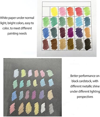 Miniatura 7 de Lápices de colores, 24 colores pintados a mano, lápices de dibujo, lápices de bocetos para manualidades, pintura, bocetos, diseño, álbumes de