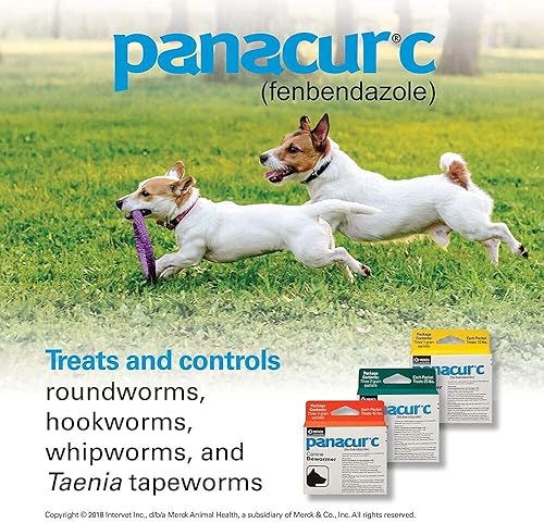 Miniatura 3 de Panacur C Canine Dewormer Perros 1 (3 Paquetes) Gramo Cada paquete trata 10 libras