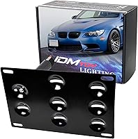 Vista 1 de Soporte para placa matrícula para BMW, Negro