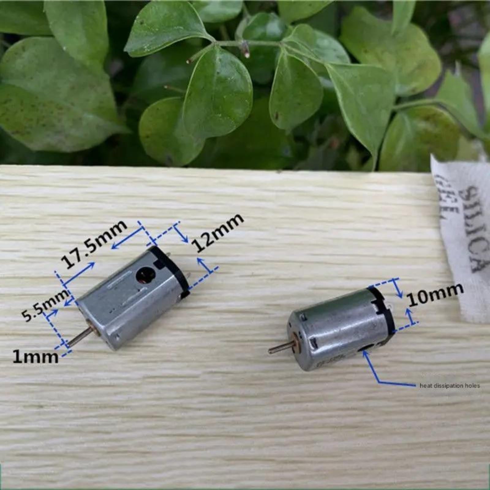 10/30/50 piezas Micro Mini N21 Motor 3V 5V 6V 51000RPM de cepillo carbono magnético fuerte alta velocidad DIY RC Drone Modelo juguete pieza de reparación(30pcs)