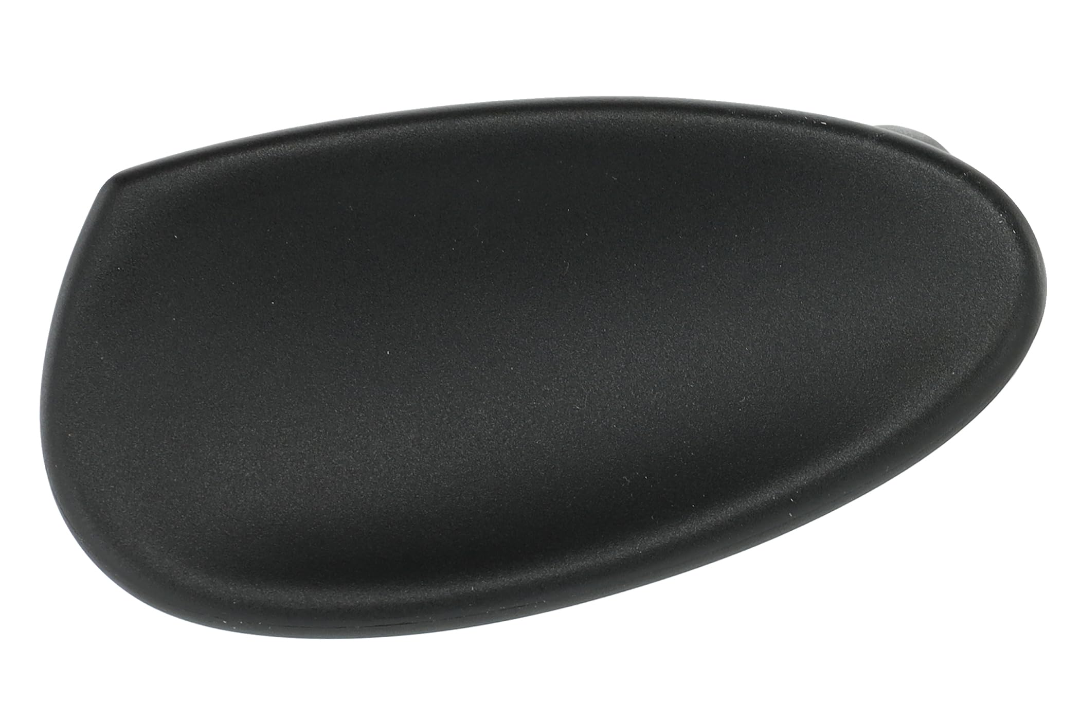 Wittner poggiaspalla, poggiaspalla laterale violino 3/4, plastica high-tech, anatomicamente sagomato, testato per allergie, con cacciavite, nero, Made in Germany, 250121