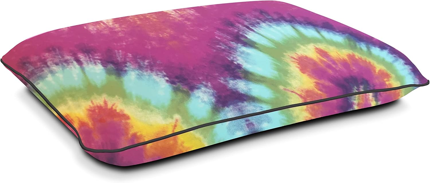 FUN PILLOW New Imaginarium Memory Foam with Cool to The Touch Cover Single Pack (Tie Dye)