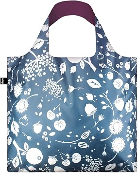 LOQI SE.AS Seed Ash Reusable Shopping Bag, Multicolored