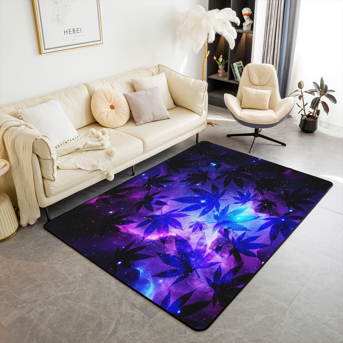 新品 tenbox original rug 10匣 ラグマット＋おまけ Amazon.com: jejeloiu Marijuana Weed Area Rug for Living Room