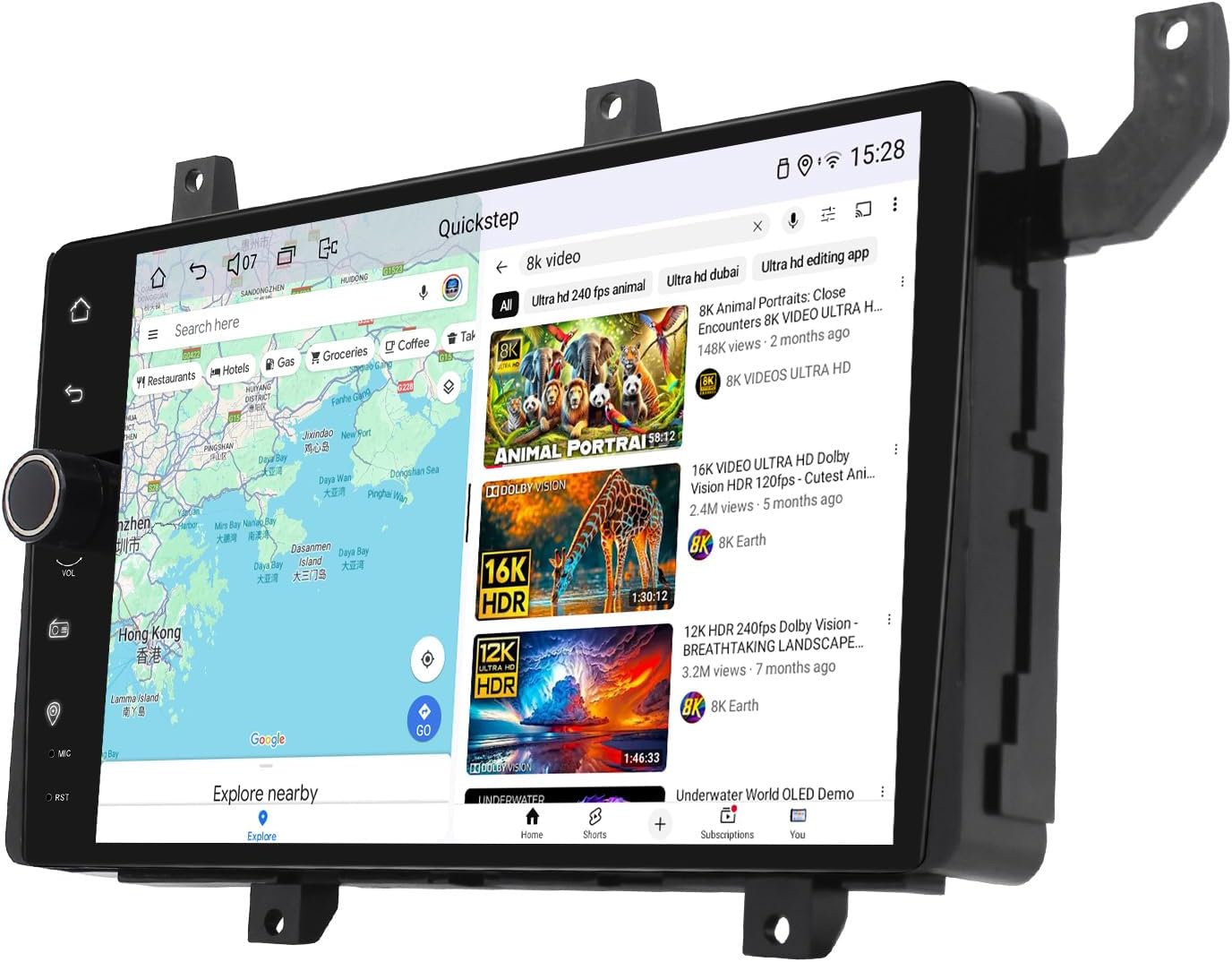 JOYING Car Stereo for Toyota Tacoma 2016-2023 Android 13 Plug and Play Head Unit 9 Inch Car Radio 1280 x 800 with CarPlay & Android Auto, SWC, AM/FM Radio, GPS(JY-TT216N4)