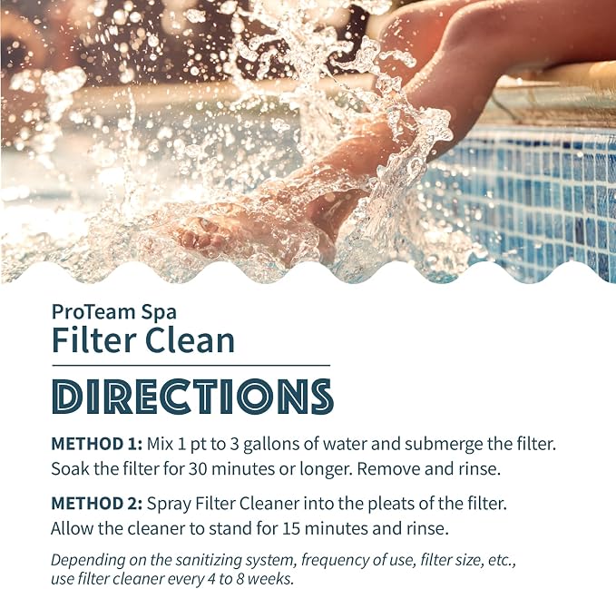 SplashWiz Proteam Spa Filter Clean miniatura 4