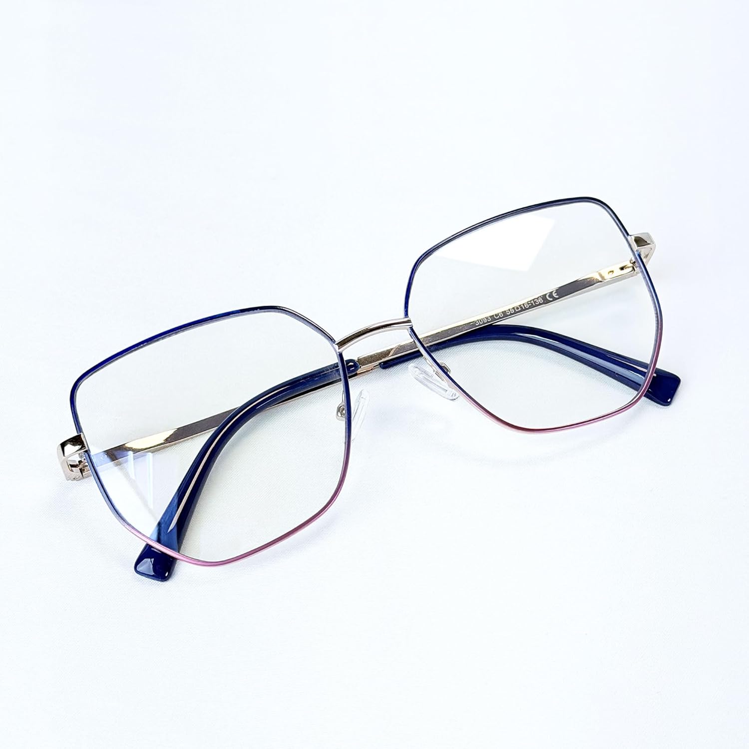 Blue Light Blocking Eyeglasses for Women – Computer Glasses for Eye Strain Relief – Stylish Frame for Work, Gaming & Study