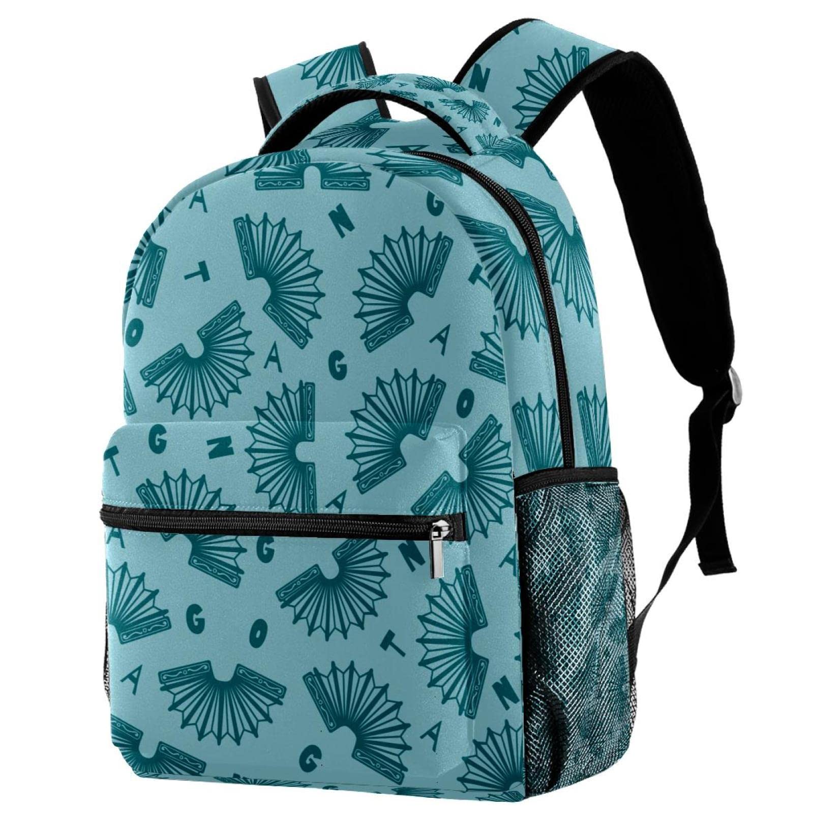 Mochila escolar azul que alivia el peso en la espalda de estudiantes 7