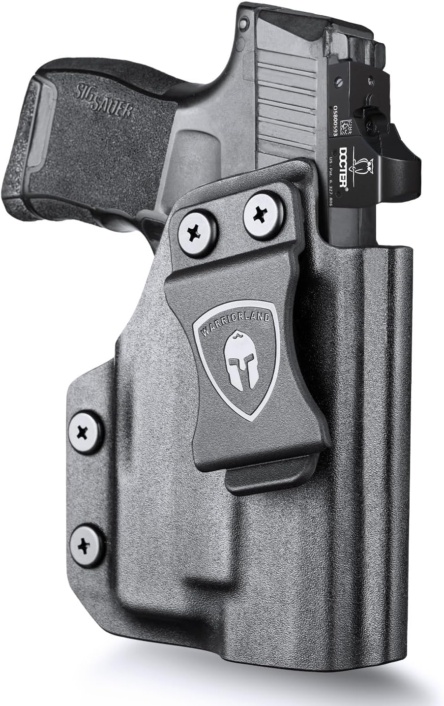 IWB Kydex Holster Compatible with Sig Sauer P365/P365X/P365 SAS/P365XL w/TLR-6/6 HL / 6 HL G, Inside Waistband Concealed Carry, Adj. Cant & Retention, Optic Cut,Right Hand