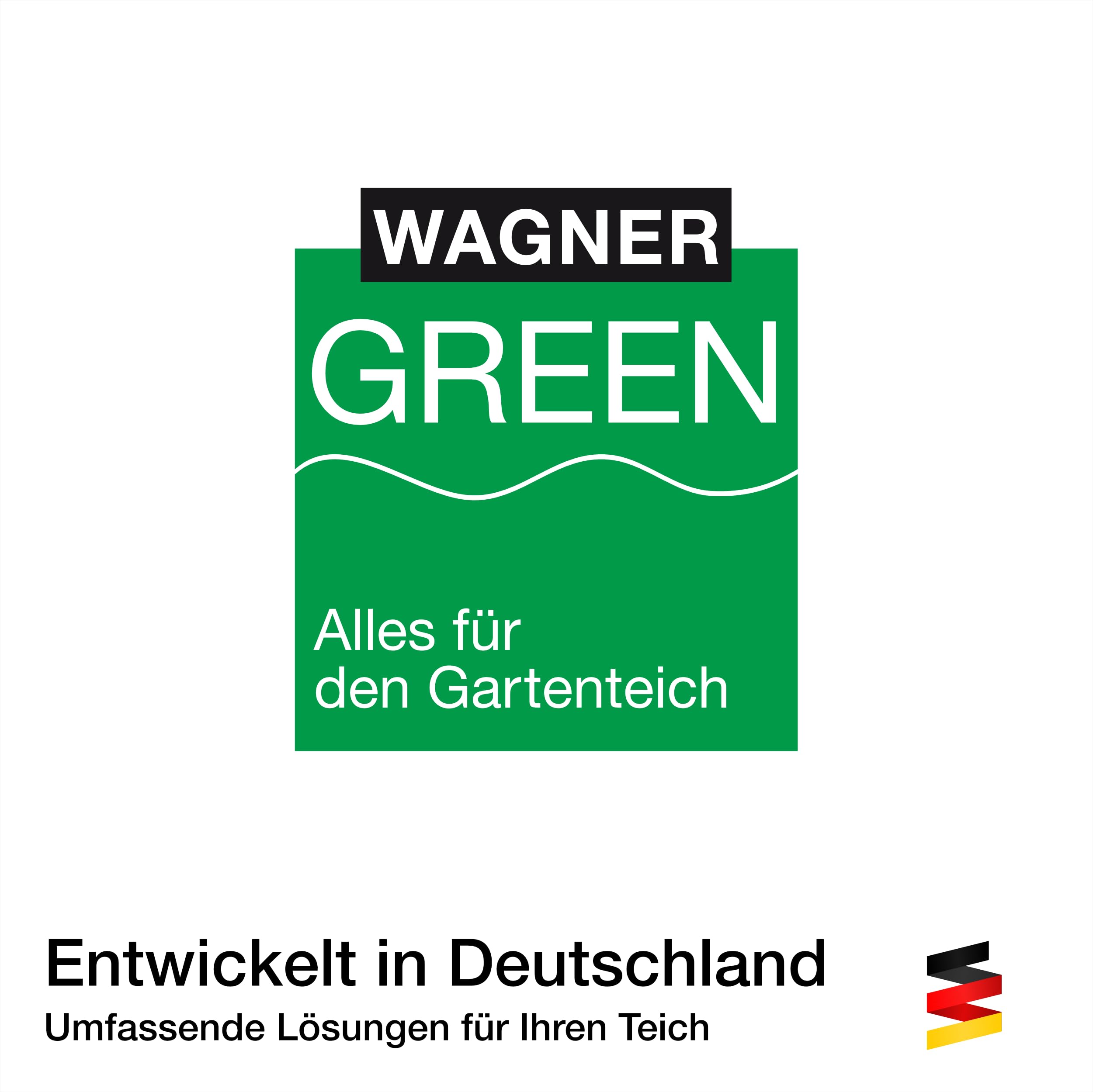 Wagner Green Japan Belüfterring (Ø 50 cm) Koi Teich Belüftung Sauerstoff, japanischer Ausströmer für den Koiteich Aber auch zur Sauerstoffanreicherung im Gartenteich
