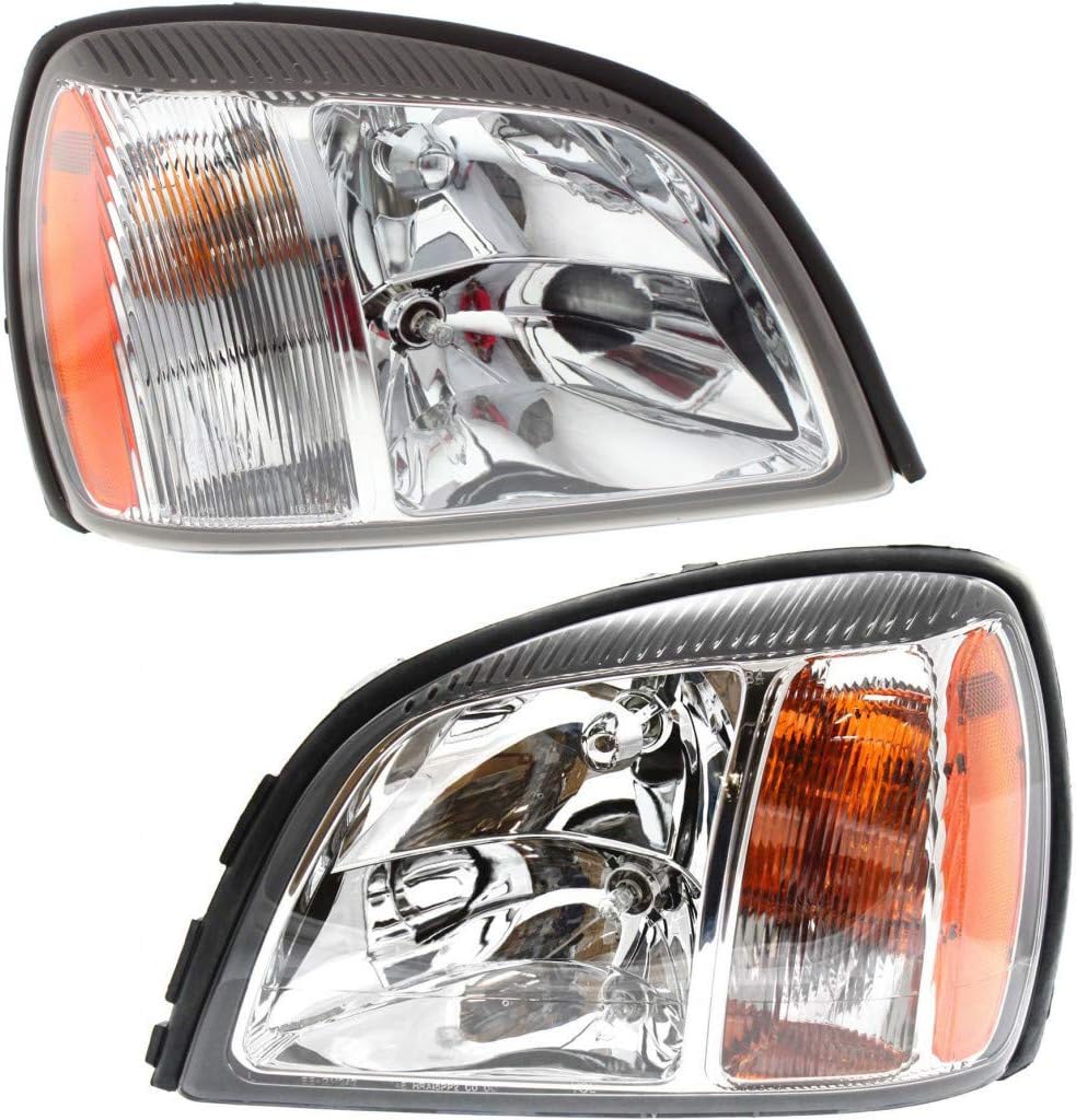 CarLights360: For 2004 2005 Cadillac Deville Headlight Assembly Passenger Side w/Bulbs DOT Certified For GM2503240 | 19245434-PFM, 25762200, 25769520