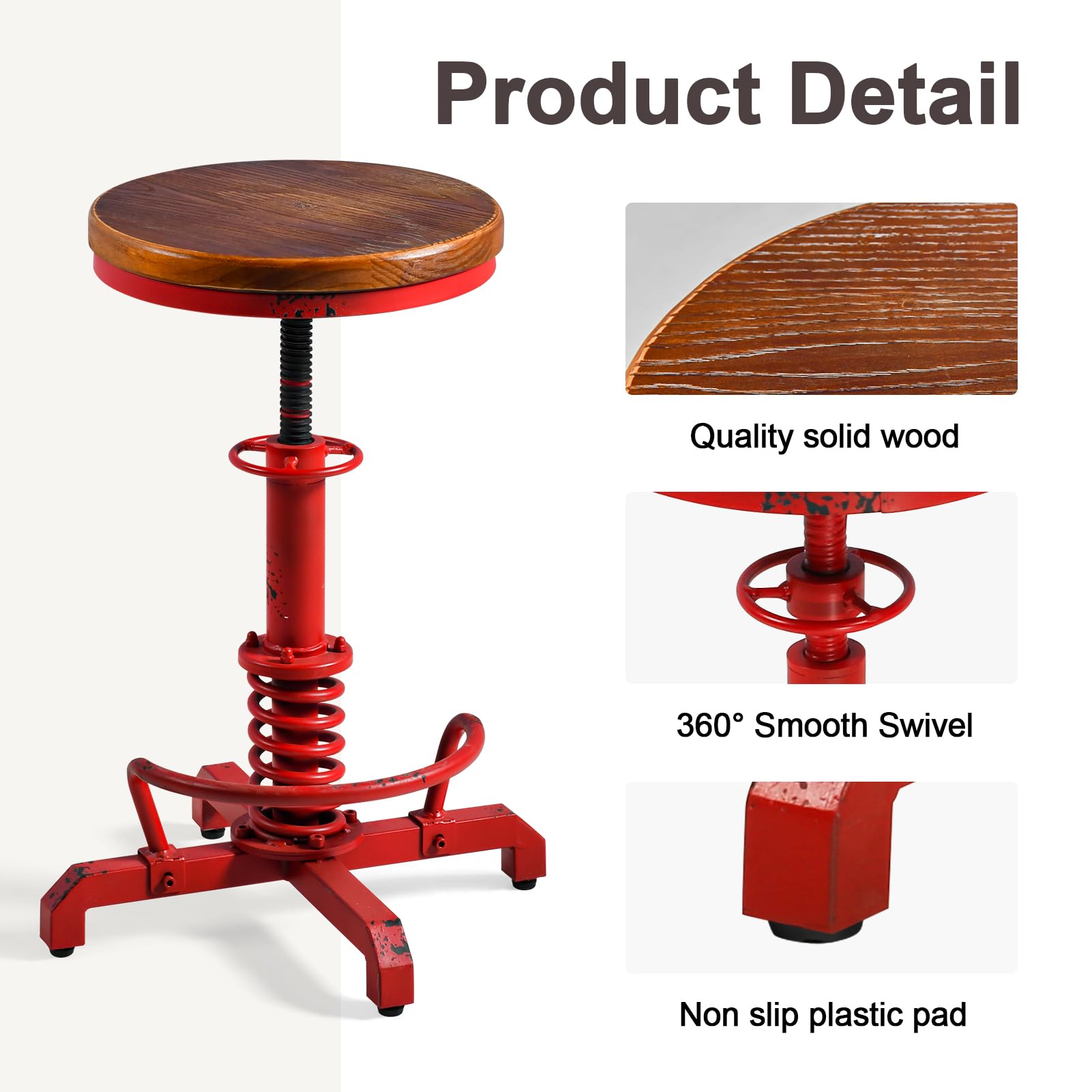 Amazon.com: Topower Industrial Retro Vintage Farm Wooden