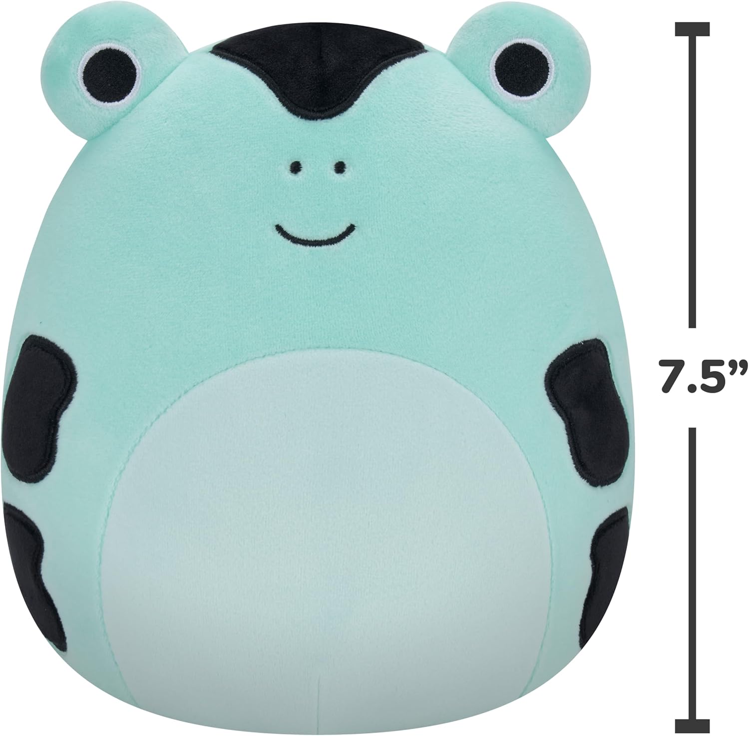 Squishmallows Original 7.5 inch Dear - Poison Dart Frog - Add Dear to Your Squad, Ultrasoft Stuffed Animal Plush Toy, Official Kellytoy Plush