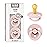 BIBS Pacifiers Colour Collection | Natural Rubber Baby Pacifier | Set of 2 BPA-Free Soothers | Made in Denmark | 6+ Months (Pack of 2) | Blossom