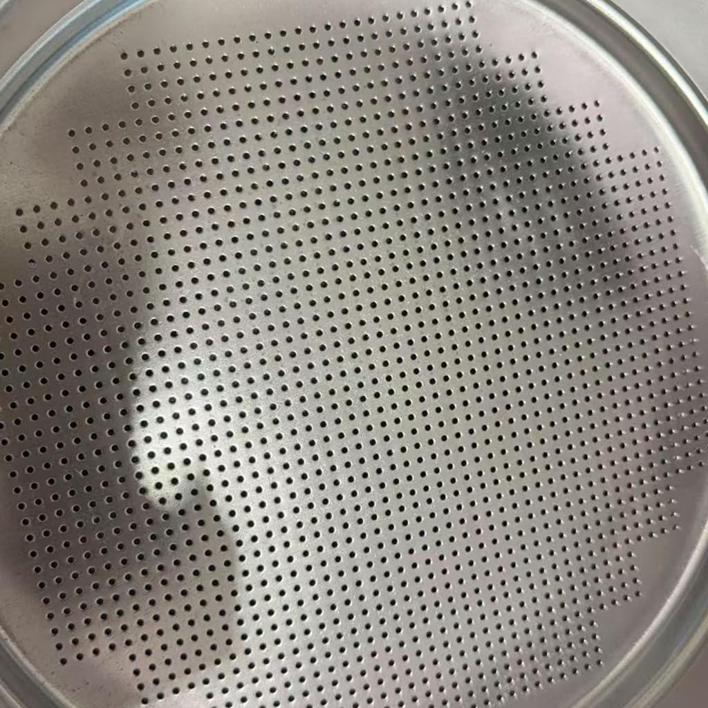 Tamiz multiusos de aluminio para cocina, malla fina, filtro de granos, diseño ergonómico, apto para lavavajillas, accesorio de cocina