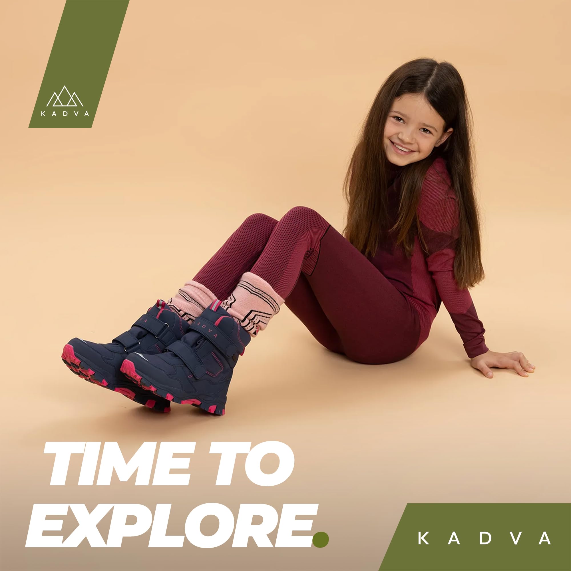KADVA Snowey Botas para nieveUnisex niños