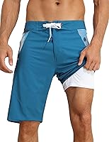 Vista 1 de unitop Traje de baño para hombre con forro de compresión, 9 pulgadas, pantalones cortos de verano con bolsillo