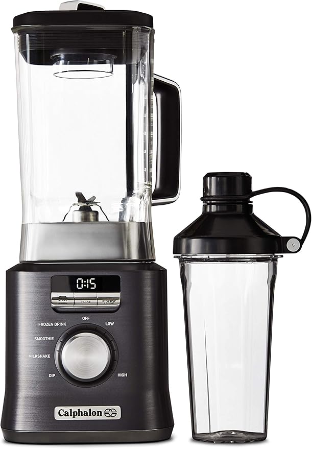 Calphalon Licuadora automática de 68 onzas con taza de licuado Blend