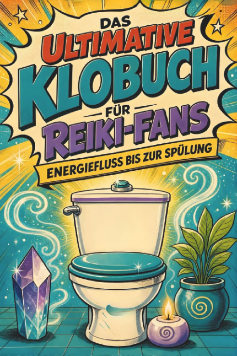 Das ultimative Klobuch für Reiki-Fans: Energiefluss bis zur Spülung. Lustiges Geschenk für Fans von Reiki, Energiearbeit und Chakren