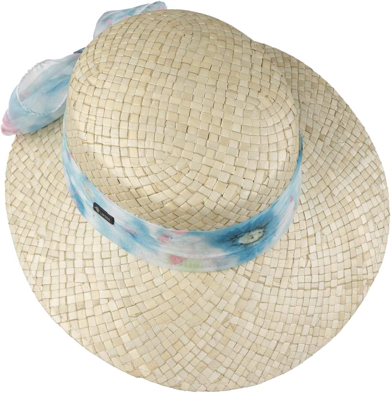 Lipodo Chapeau En Paille Classic Trilby Femme/Homme - Made In