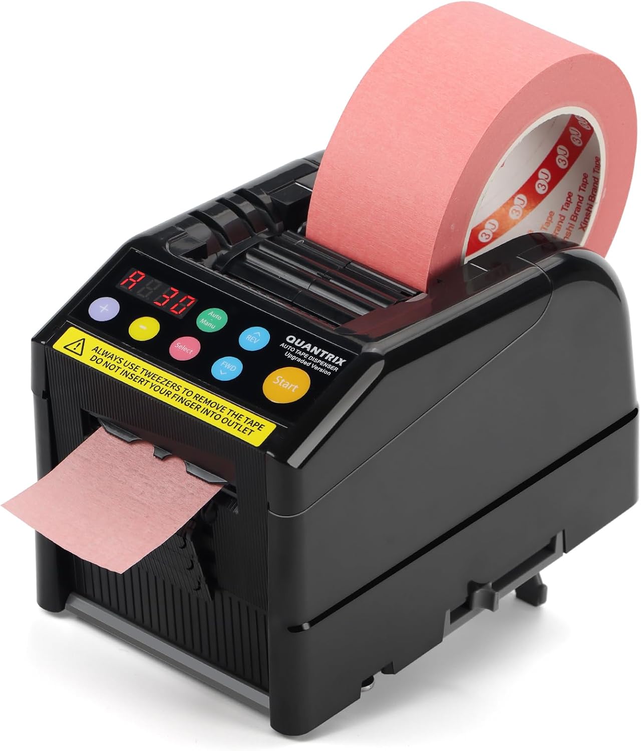Upgraded Ribbon Cutting Machine, 999mm Max Cut Length,Automatic Tape Dispenser, Ideal for Businesses, Schools,Shipping, Gift Wrapping, Restaurants,Homes