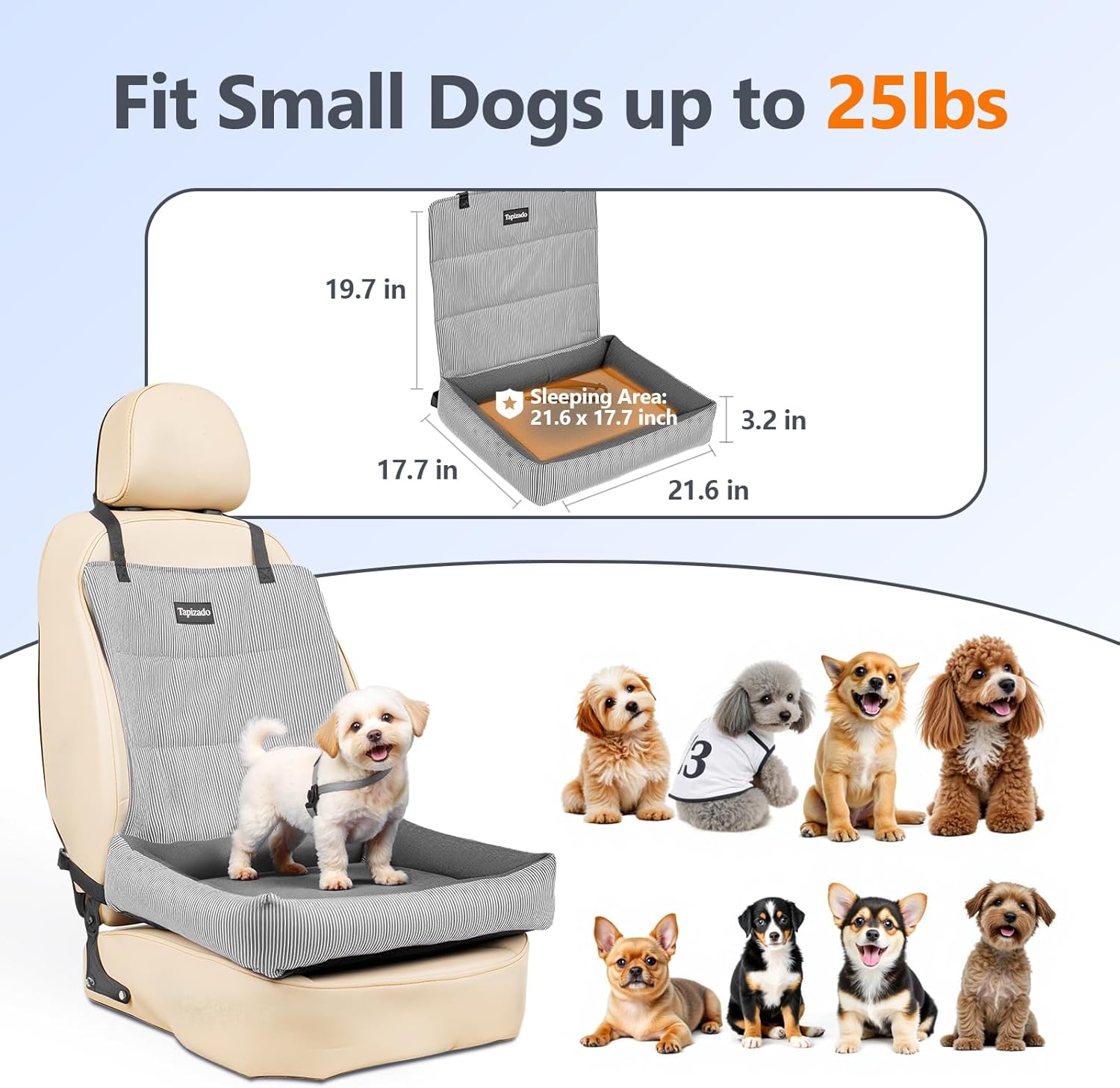 Cozy Travel Companion: Review of the Ultimate Dog Car Seat for Small Dogs