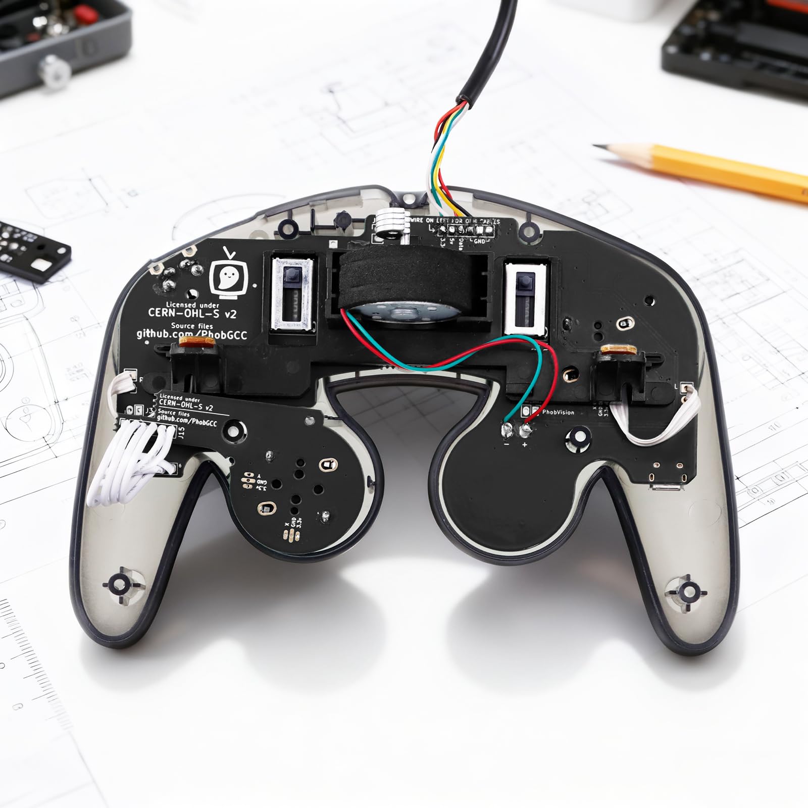 Amazon.com: ELECROW PhobGCC v2.0.5 Gamecube Controller Motherboard 