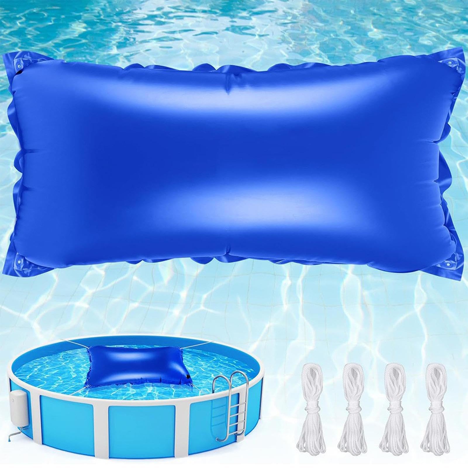 Cuscino per piscina per svernamento, cuscino resistente al freddo, chiusura