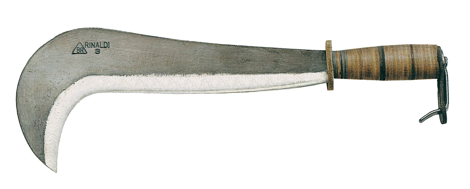 Roncola Rinaldi C/Man. Cuoio Art.104/3 Cm.45