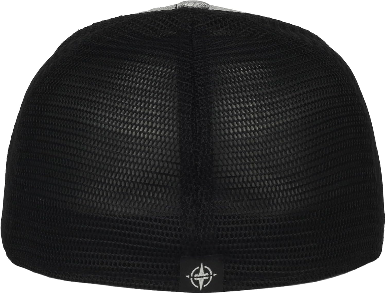 Trophy Tracker Ranger Trucker Hat, Gray with Black Mesh, Stretch Fit Fitted Cap, Large Extra Large - Image 6